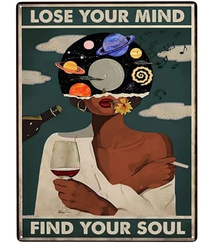 Amazon.com: Vintage Lose Your Mind Find Your Soul Poster